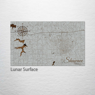 Shawnee, Oklahoma Street Map