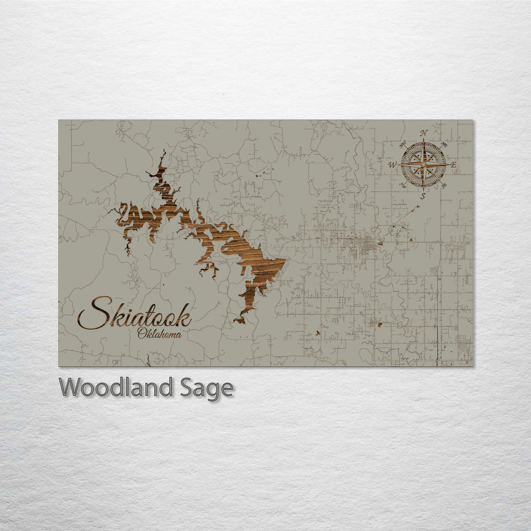 Skiatook, Oklahoma Street Map