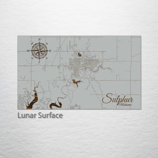 Sulphur, Oklahoma Street Map