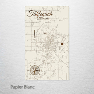 Tahlequah, Oklahoma Street Map