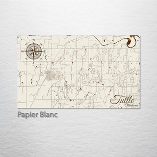 Tuttle, Oklahoma Street Map