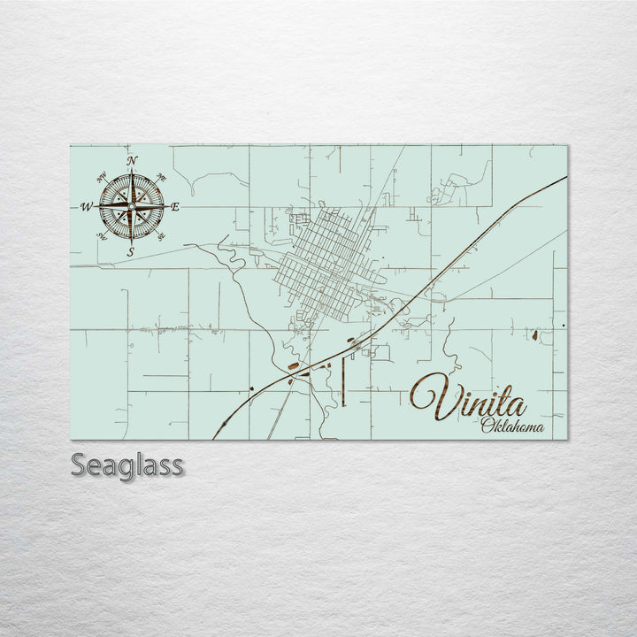 Vinita, Oklahoma Street Map