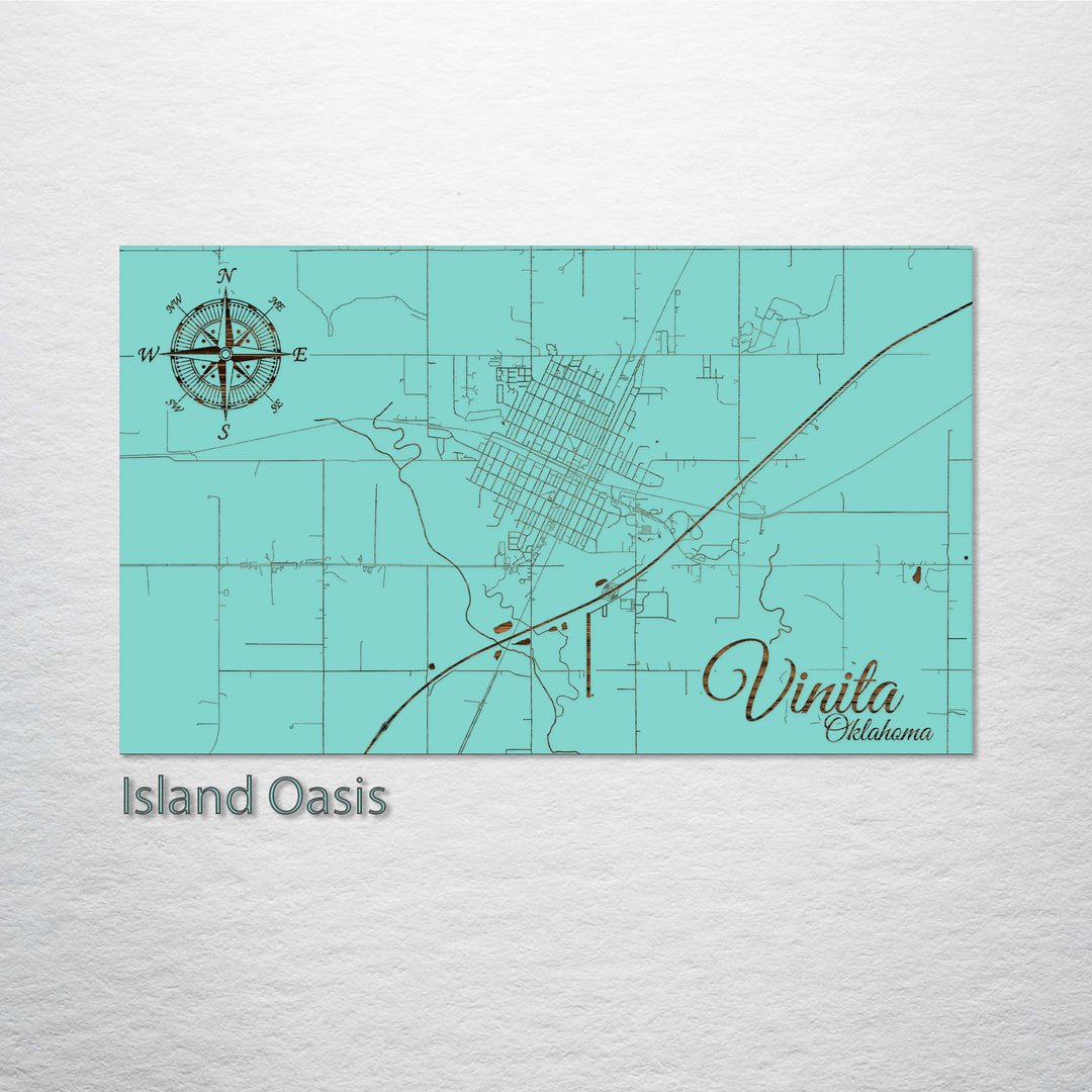 Vinita, Oklahoma Street Map