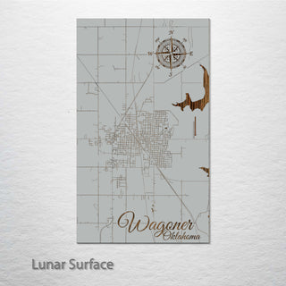 Wagoner, Oklahoma Street Map