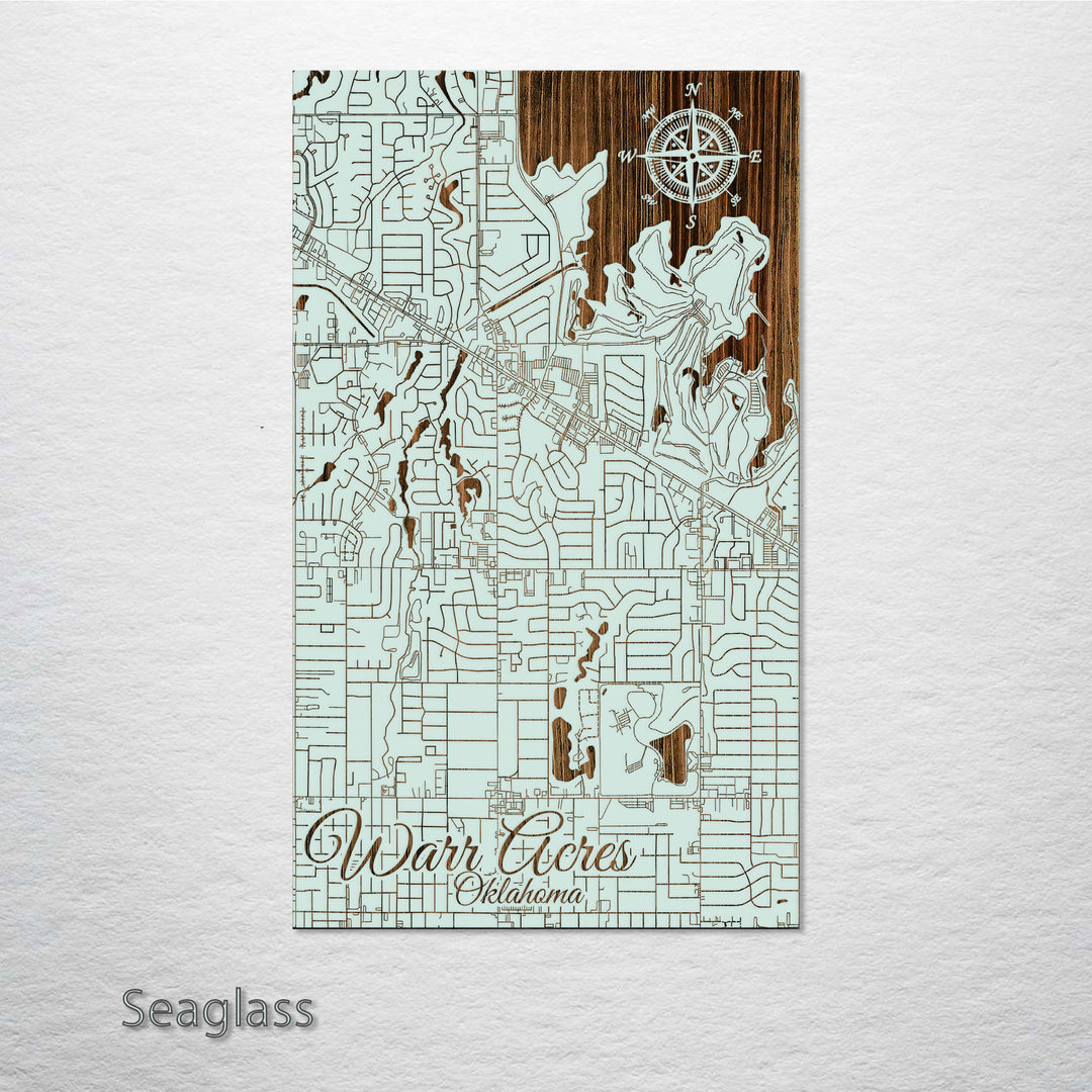 Warr Acres, Oklahoma Street Map