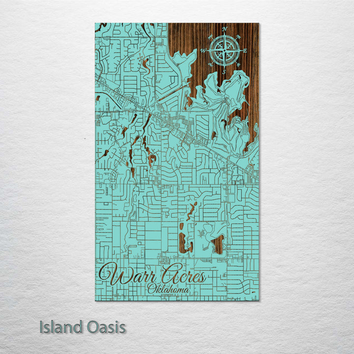 Warr Acres, Oklahoma Street Map