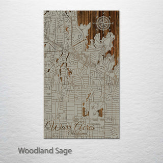 Warr Acres, Oklahoma Street Map