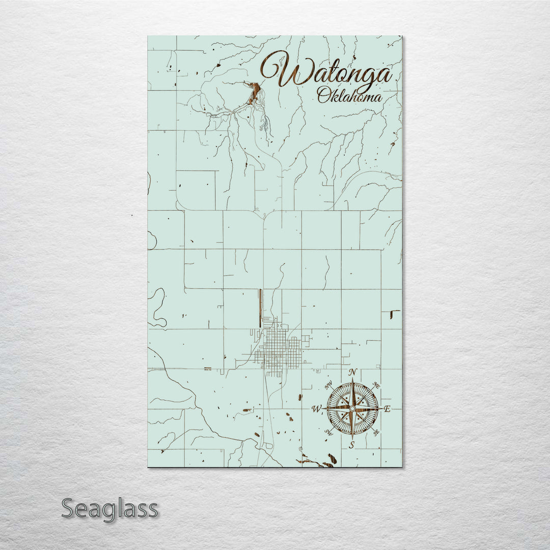 Watonga, Oklahoma Street Map