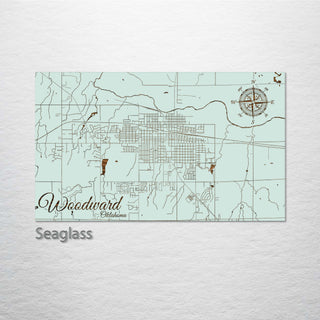 Woodward, Oklahoma Street Map