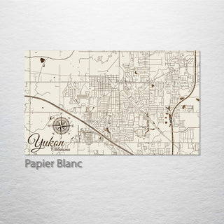 Yukon, Oklahoma Street Map