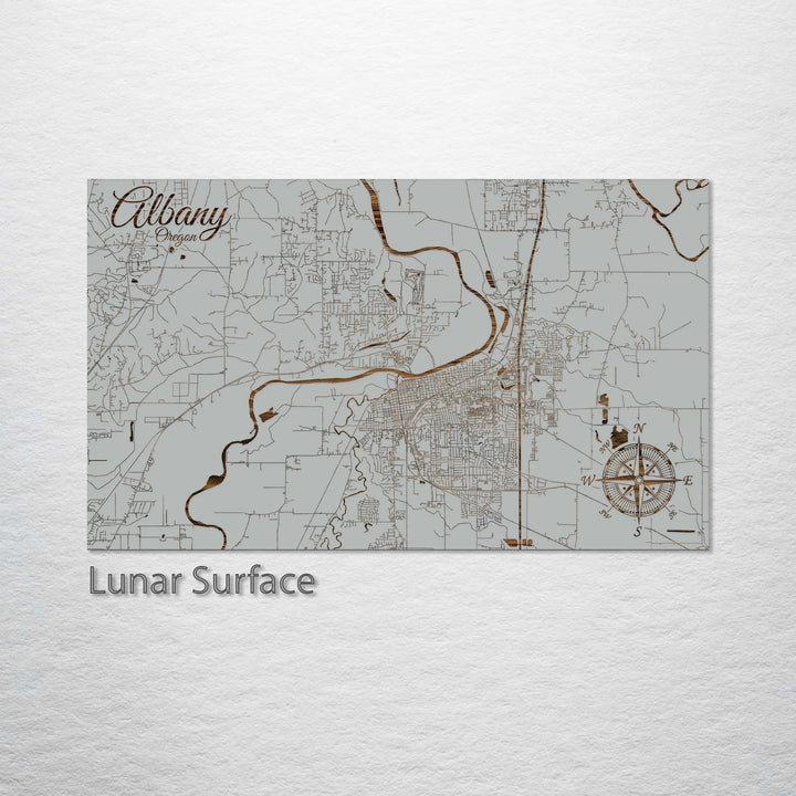 Albany, Oregon Street Map