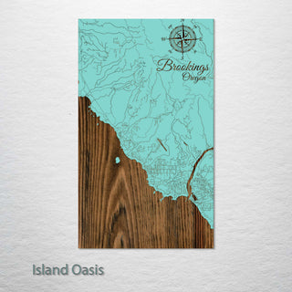 Brookings, Oregon Street Map