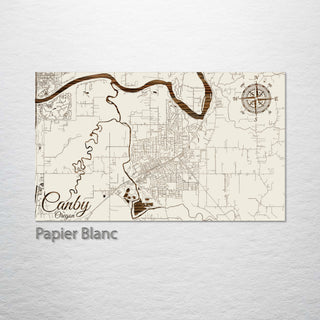 Canby, Oregon Street Map