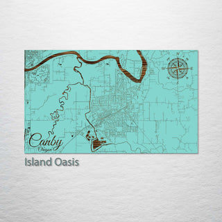 Canby, Oregon Street Map