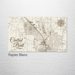 Central Point, Oregon Street Map