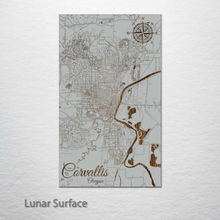 Corvallis, Oregon Street Map