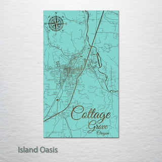 Cottage Grove, Oregon Street Map