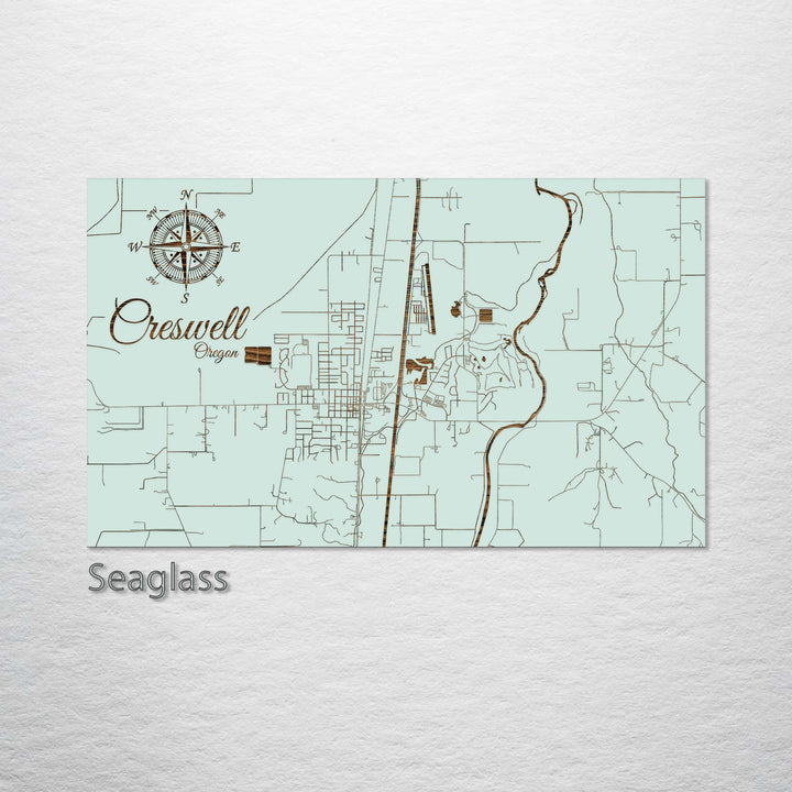 Creswell, Oregon Street Map