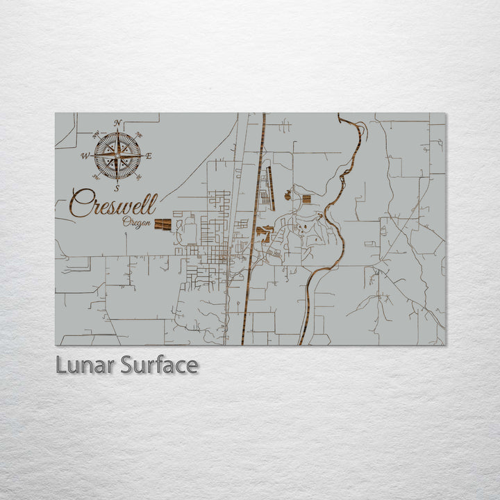 Creswell, Oregon Street Map