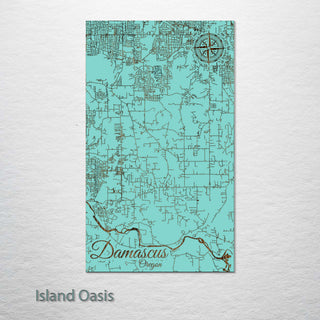 Damascus, Oregon Street Map