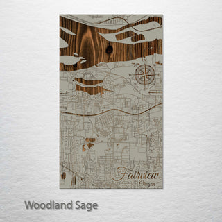 Fairview, Oregon Street Map