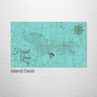 Forest Grove, Oregon Street Map