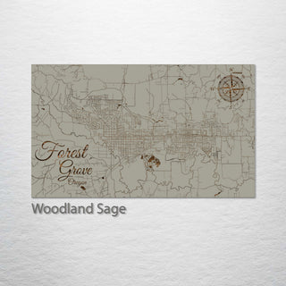 Forest Grove, Oregon Street Map