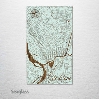 Gladstone, Oregon Street Map
