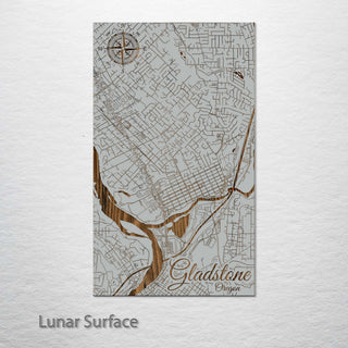 Gladstone, Oregon Street Map