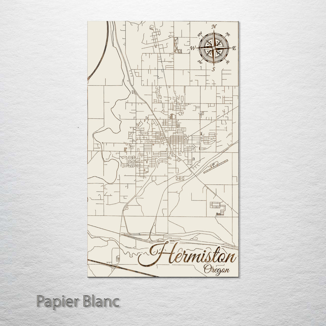 Hermiston, Oregon Street Map
