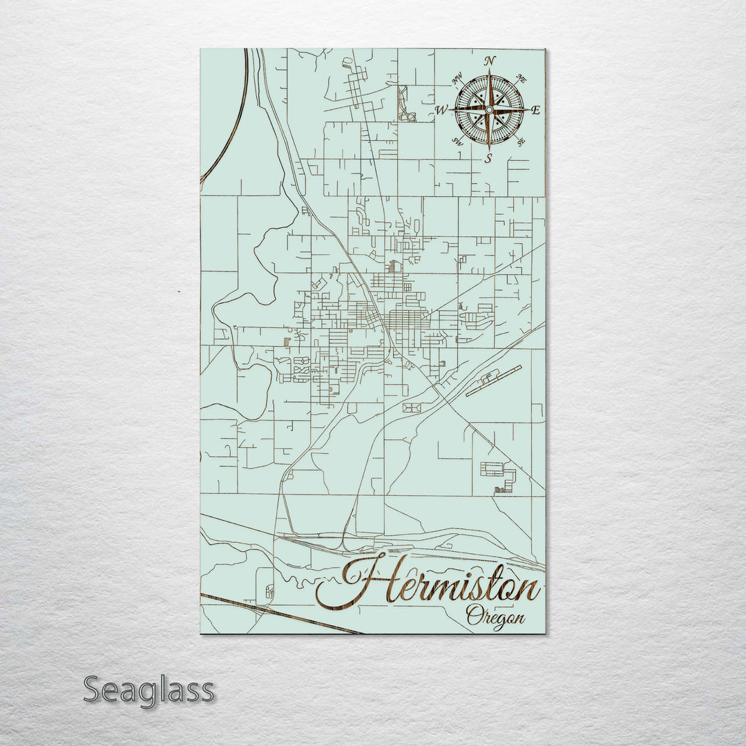 Hermiston, Oregon Street Map