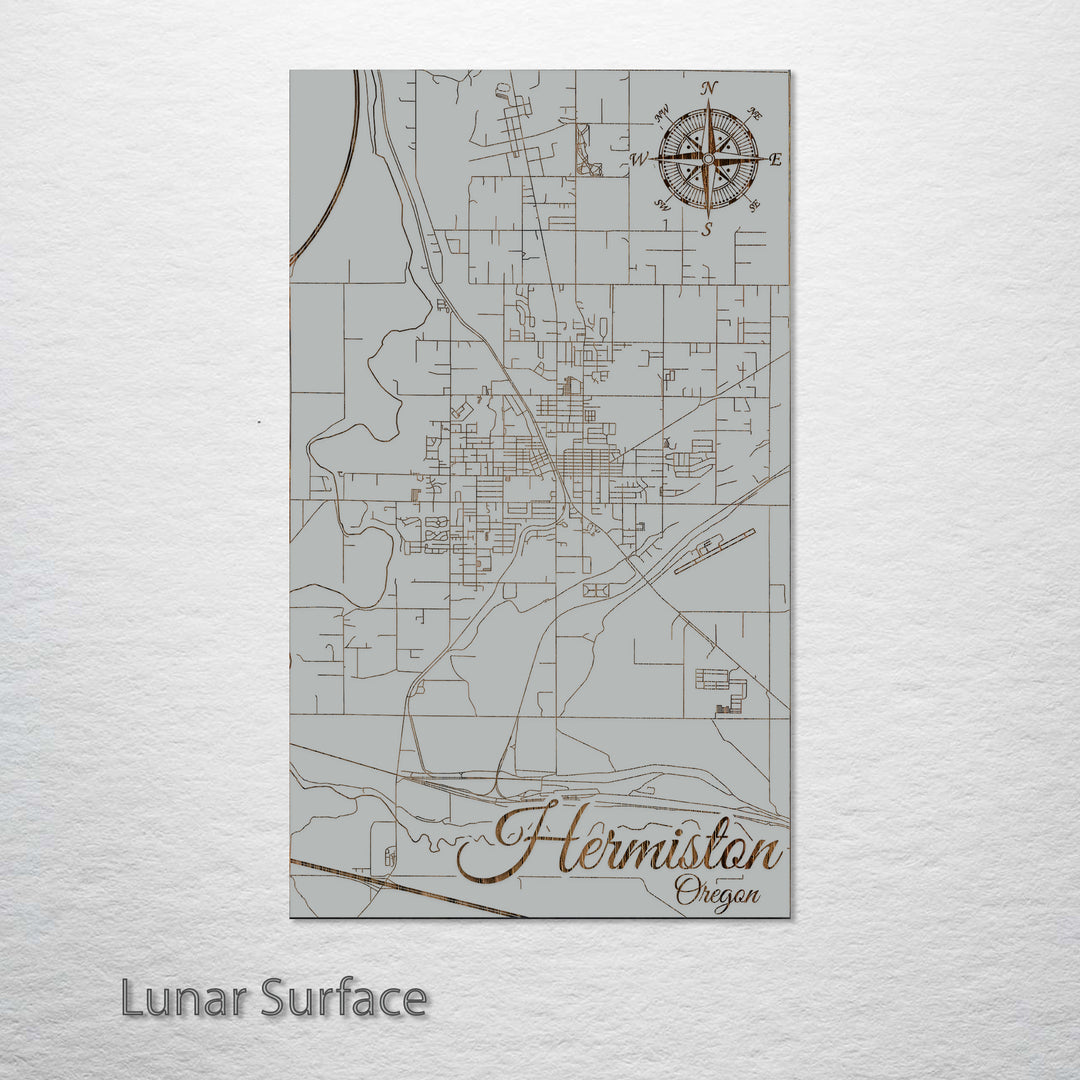Hermiston, Oregon Street Map