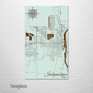 Independence, Oregon Street Map
