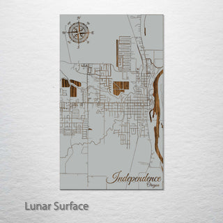 Independence, Oregon Street Map