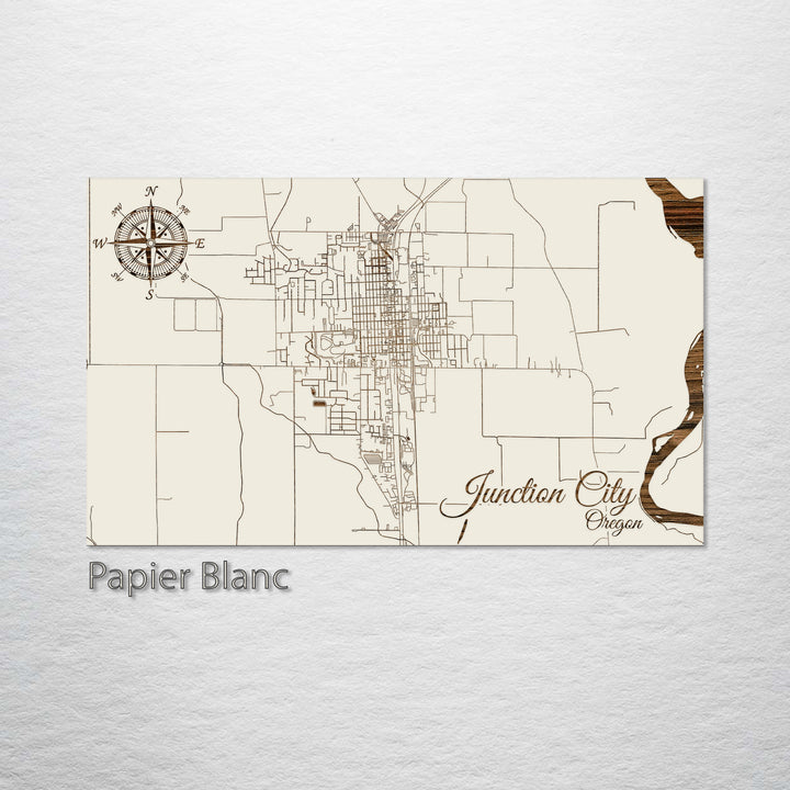 Junction City, Oregon Street Map