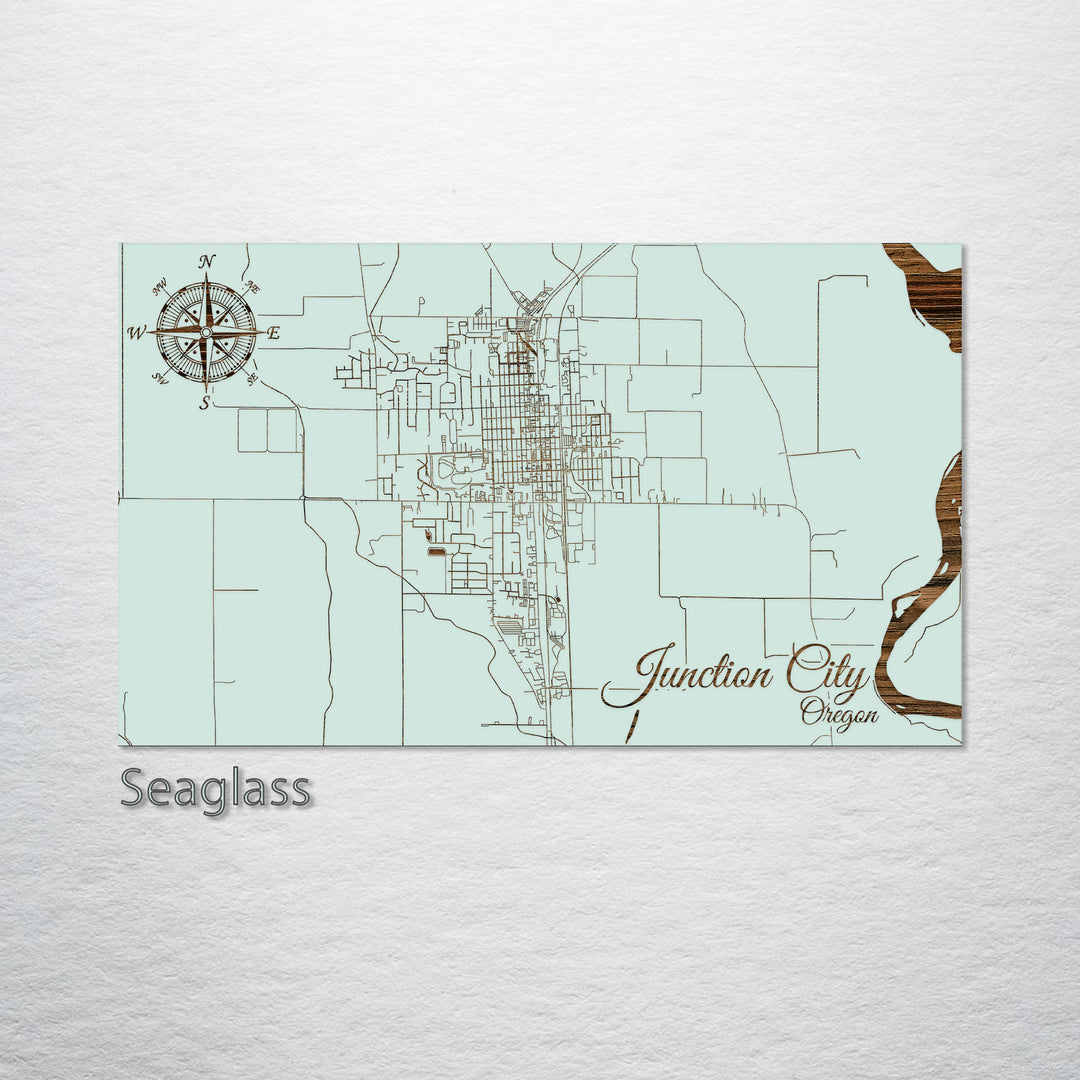 Junction City, Oregon Street Map