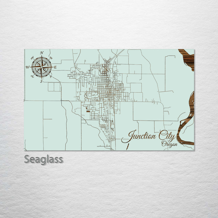 Junction City, Oregon Street Map