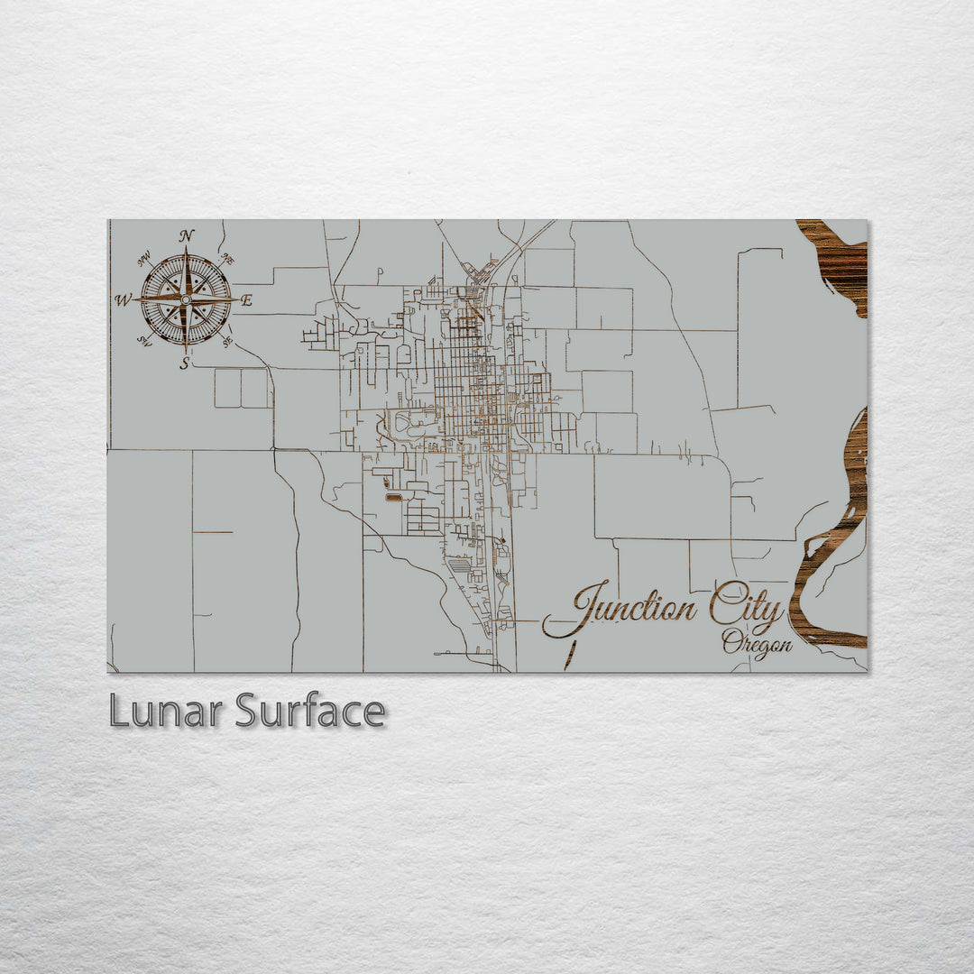 Junction City, Oregon Street Map
