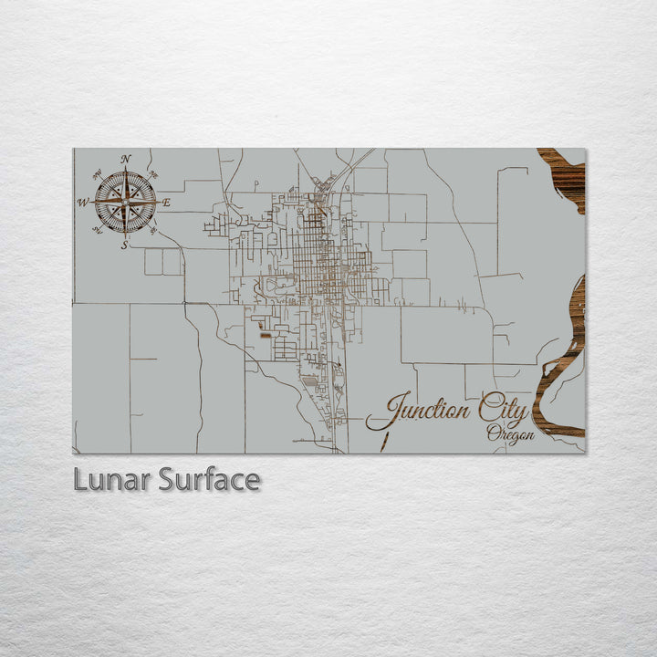 Junction City, Oregon Street Map