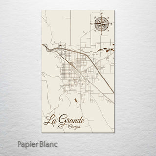 La Grande, Oregon Street Map