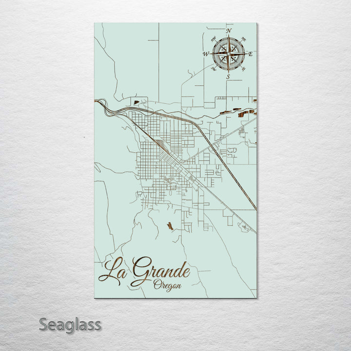 La Grande, Oregon Street Map