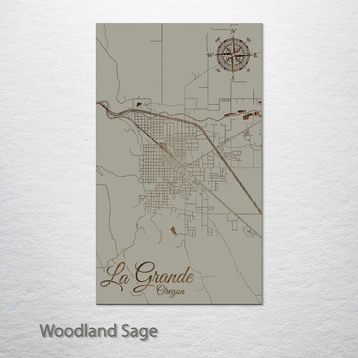 La Grande, Oregon Street Map
