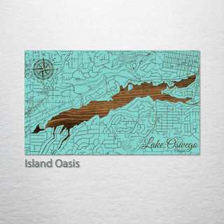 Lake Oswego, Oregon Street Map