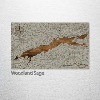 Lake Oswego, Oregon Street Map