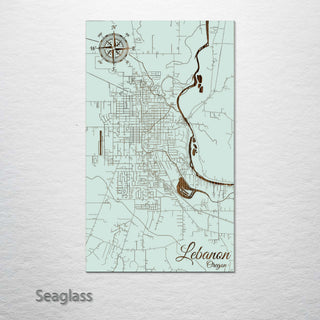 Lebanon, Oregon Street Map