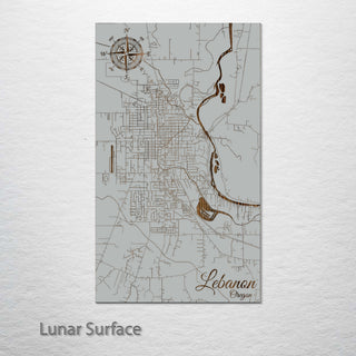 Lebanon, Oregon Street Map