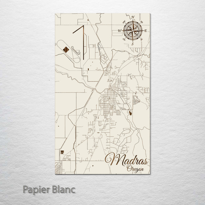 Madras, Oregon Street Map