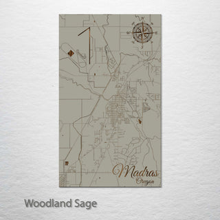 Madras, Oregon Street Map
