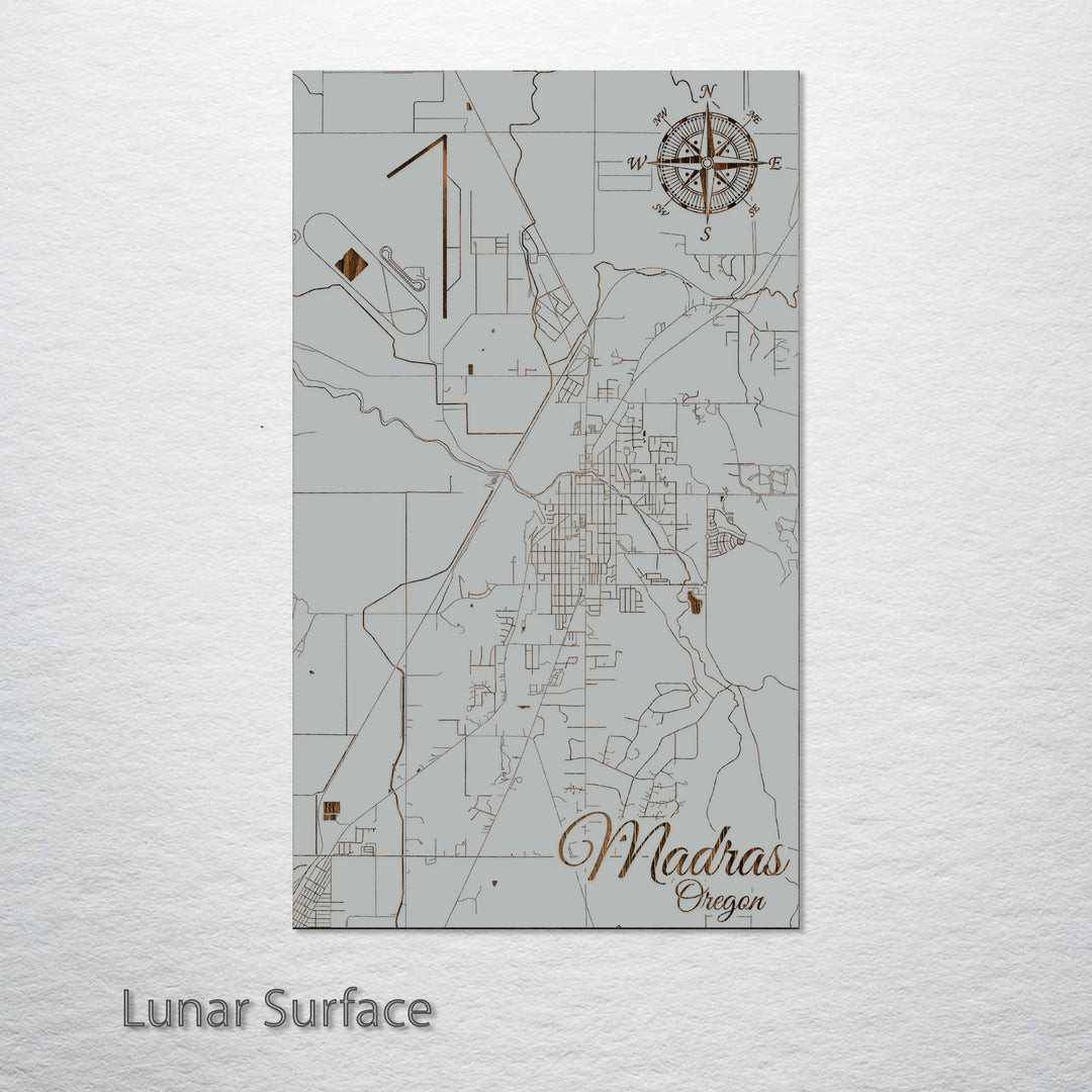 Madras, Oregon Street Map