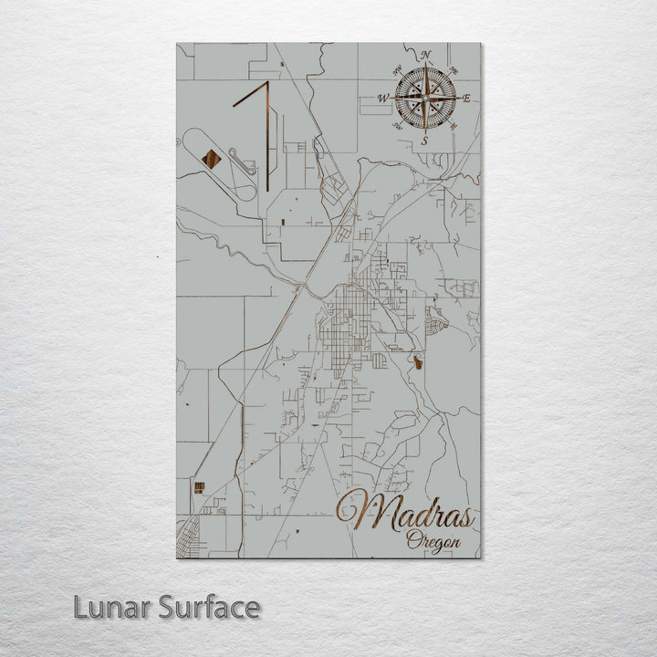 Madras, Oregon Street Map